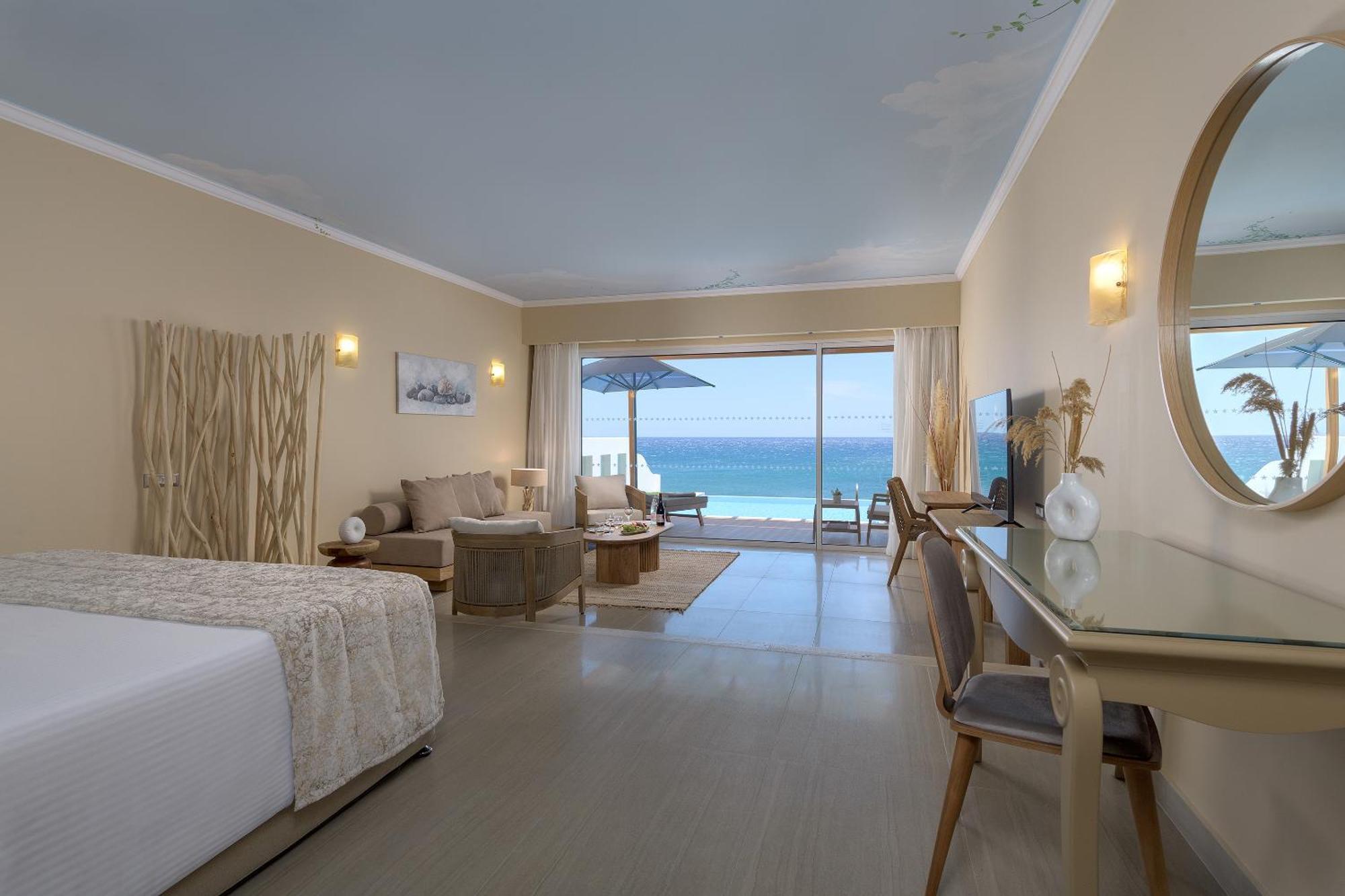 Junior Suite Beach con Piscina Privata (2-3 Persone)